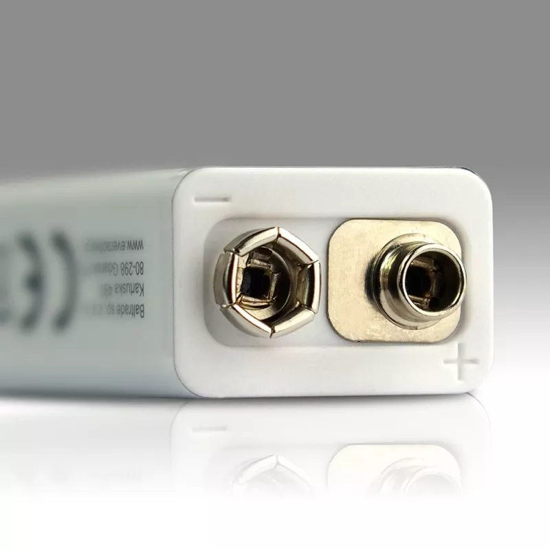 Akumulator wielokrotnego ładowania everActive 6F22/9V Li-ion 550 mAh z USB TYPE C
