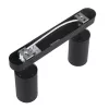 Maclean MCE452 B spot ścienny i sufitowy, ruchomy, aluminium, 2xGU10, czarny mat