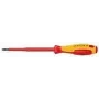 Knipex VDE Śrubokręt płaski VDE Szerokość ostrza: 4 mm Długość ostrza: 100 mm DIN EN 60900 (98 20 40)