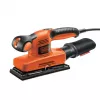 Szlifierka oscylacyjna Czarny & Decker KA320EKA-QS, 240 W, stopa 91 x 189 mm, oscylacja 2 mm