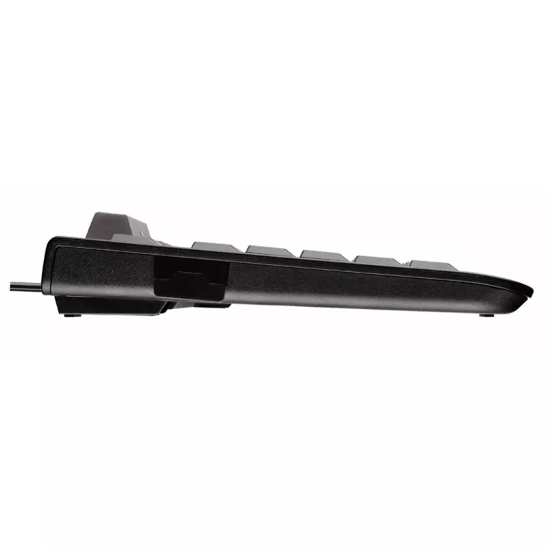Klawiatura CHERRY KC 1000 SC USB AZERTY belgijska czarna