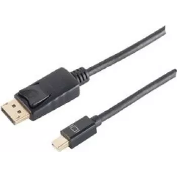 Kabel DisplayPort ShiverPeaks BS10-52025 1 m Mini DisplayPort Czarny