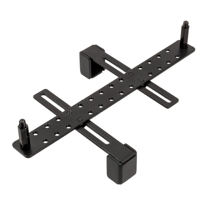 Uchwyt na kartę graficzną Lian Li GB-002 Stal Uniwersalny 128,4 mm x 104 mm, czarny, obsługuje 2 GPU
