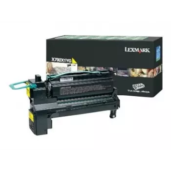 Lexmark X792 - Besonders hohe Ergiebigkeit - Gelb