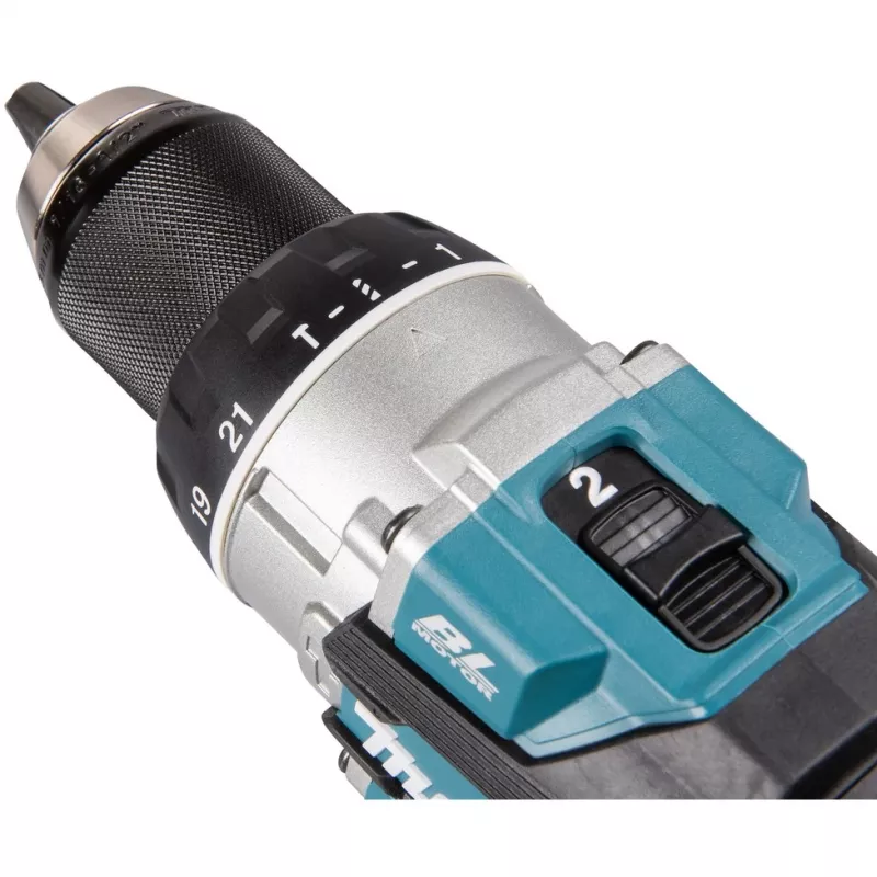 Wkrętarka/wiertarka udarowa Makita DHP489RTJ 1800 RPM Czarny, Niebieski