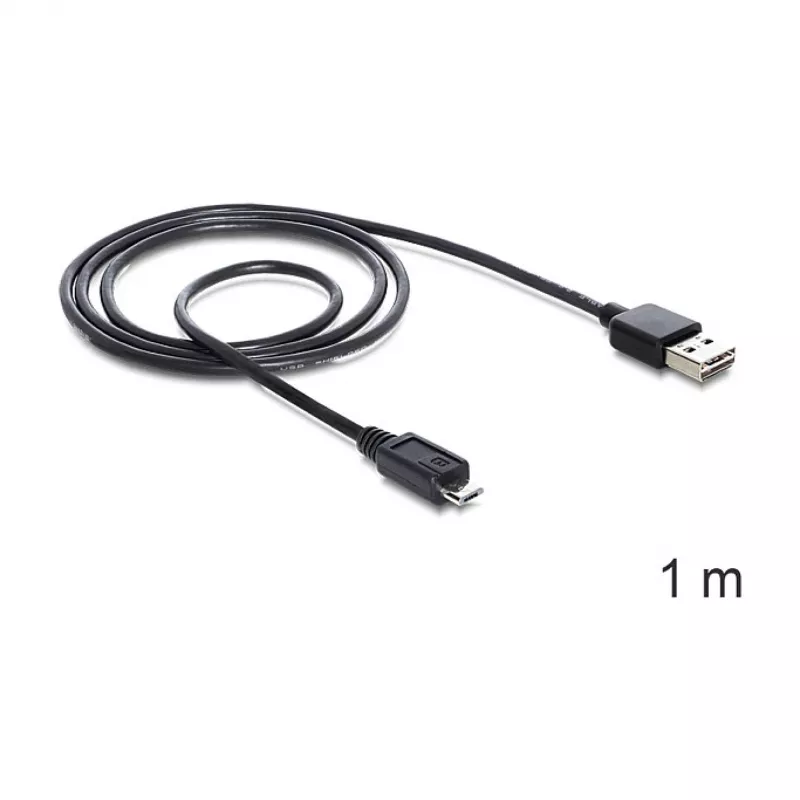 Kabel USB DeLOCK EASY-USB 2.0-A USB 2.0 micro-B 1m