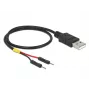 Kabel USB DeLOCK 85402 0,3 m USB A czarny