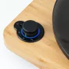 Gramofon audio The House Of Marley EM-JT010-SB z napędem paskowym Czarny, Drewno
