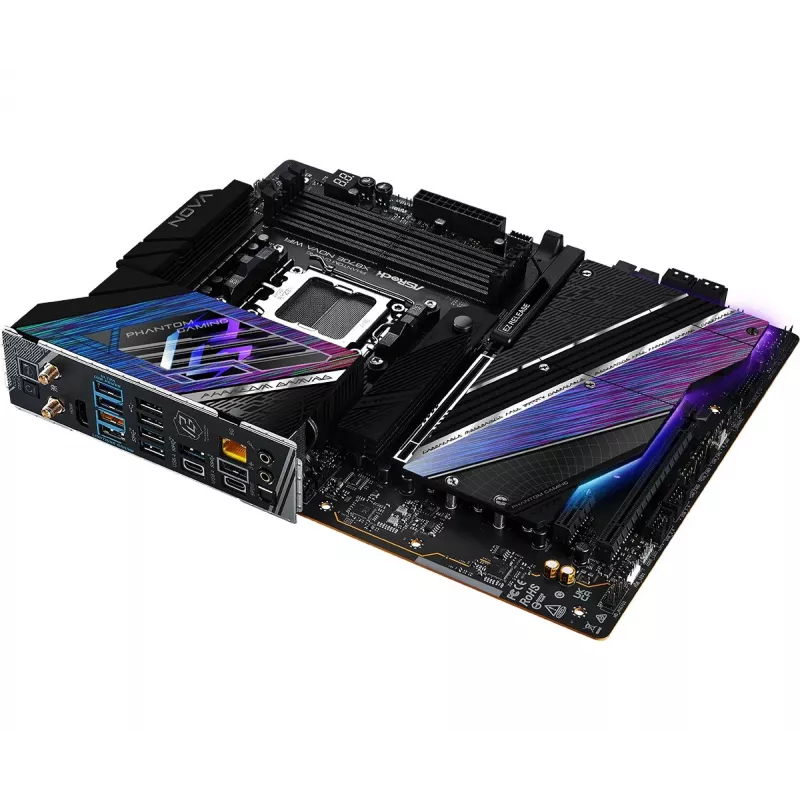 Płyta główna ASRock X870 NOVA WIFI — AMD X870, Socket AM5, ATX, 4× DIMM DDR5, 256GB, Wi‑Fi 6E, 2.5GbE