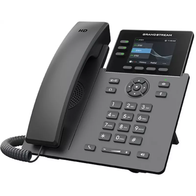 Grandstream Networks GRP2611G telefon IP Czarny 3 linie TFT