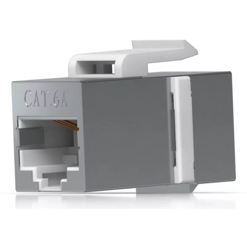 Keystone Coupler Ubiquiti UACC-Keystone-Coupler-C6A Płaska Stal nierdzewna RJ-45
