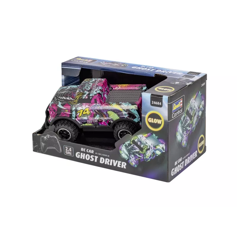 RC Samochód Ghost Driver - Fioletowy