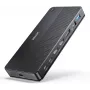 Stacja dokująca UNITEK D1103A01 USB4 przewodowa czarna 100W Power Delivery