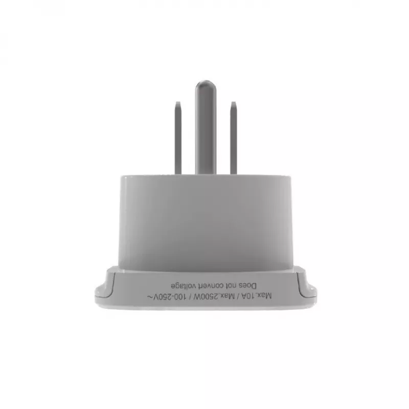 Adapter podróżny GEMBIRD A-AC-USMINTF — Wtyczka światowa na amerykańską, 10 A