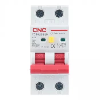 Wyłącznik różnicowoprądowy CNC NV821877 2-biegunowy 16A 30mA