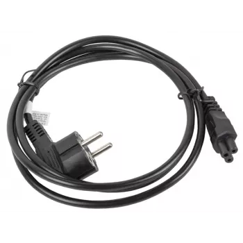Lanberg CA-C5CA-11CC-0018-BK Stromkabel Schwarz 1,8 m CEE7/7 C5-Koppler (CA-C5CA-11CC-0018-BK)