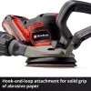 Szlifierka do podłóg EINHELL TP‑RS 18/32 Li BL Solo — 24 000 obr./min, czarno-czerwona, 1,11 kg