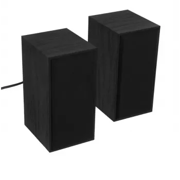Głośniki Tellur Basic 2.0, 6 W, USB/Jack, obudowa drewniana