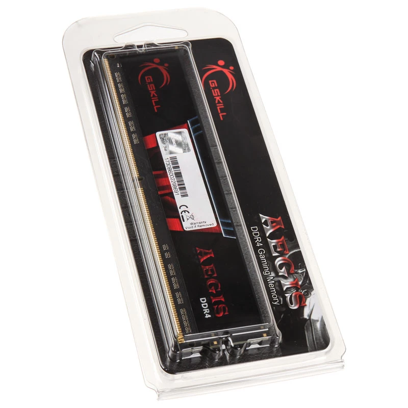 DIMM 16 GB DDR4-3000 , Arbeitsspeicher schwarz, F4-3000C16S-16GISB, Aegis, INTEL XMP