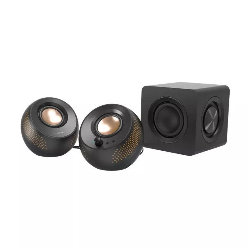 Creative Labs Creative Pebble X Plus zestaw głośników 30 W Uniwersalny Czarny 2.1 kanały Bluetooth