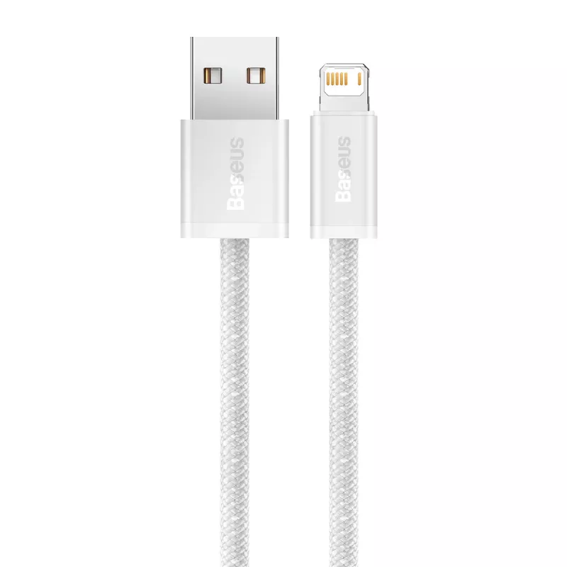 Kabel Baseus Dynamic USB do Lightning, 2,4A, 2m (Biały)