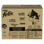 Mokra karma dla kotów Purina Nestlé Felix Fantastic Duo Mix Countryside 120 x 85 g saszetek, dorosłe, 11,5% białka, 82% wilgotności