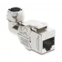 Moduł Keystone RJ45 gniazdo Cat.6A beznarzędziowe 90° DELOCK 90800