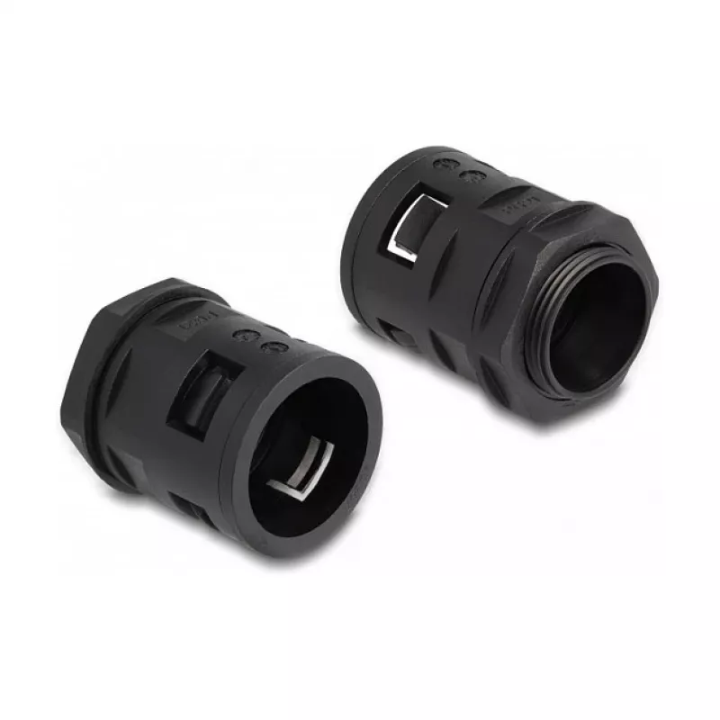Osłona na kable DeLOCK 60466 Czarna 28,5 mm 2 m