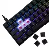 Mechaniczna klawiatura gamingowa White Shark Shinobi-2 z przełącznikami czerwony, czarna, układ US