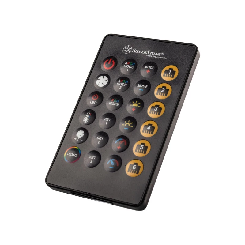 SilverStone SST-LSB02-E - hub ARGB LED, kontroler - czarny