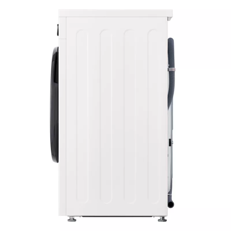 Pralka LG F2X10S7NWK — ładowana od przodu, szerokość 600 mm, głębokość 540 mm, wysokość 890 mm, masa netto 59 kg