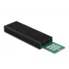 Obudowa SSD DeLOCK Zewnętrzna obudowa combo USB Type-C na dysk SSD M.2 NVMe PCIe lub SATA