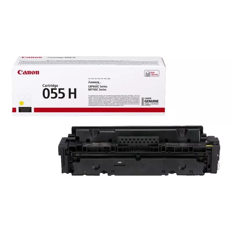 Canon 055H kaseta z tonerem 1 szt. Oryginalny żółty