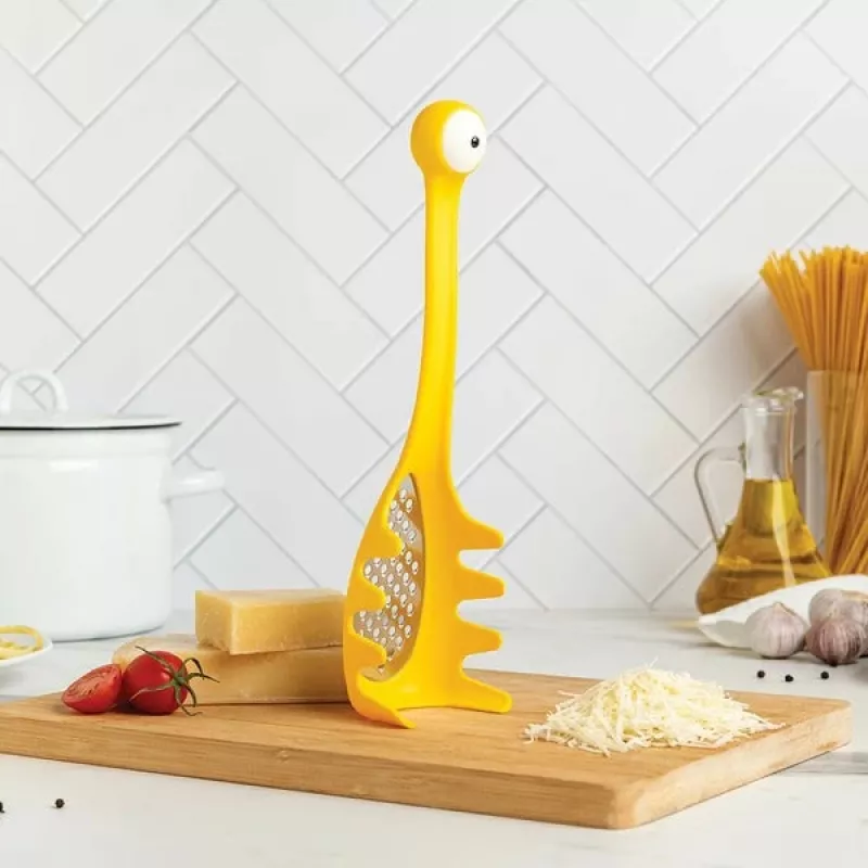 Łyżka do makaronu Ototo Design OT015 z tworzywa sztucznego i stali nierdzewnej żółta