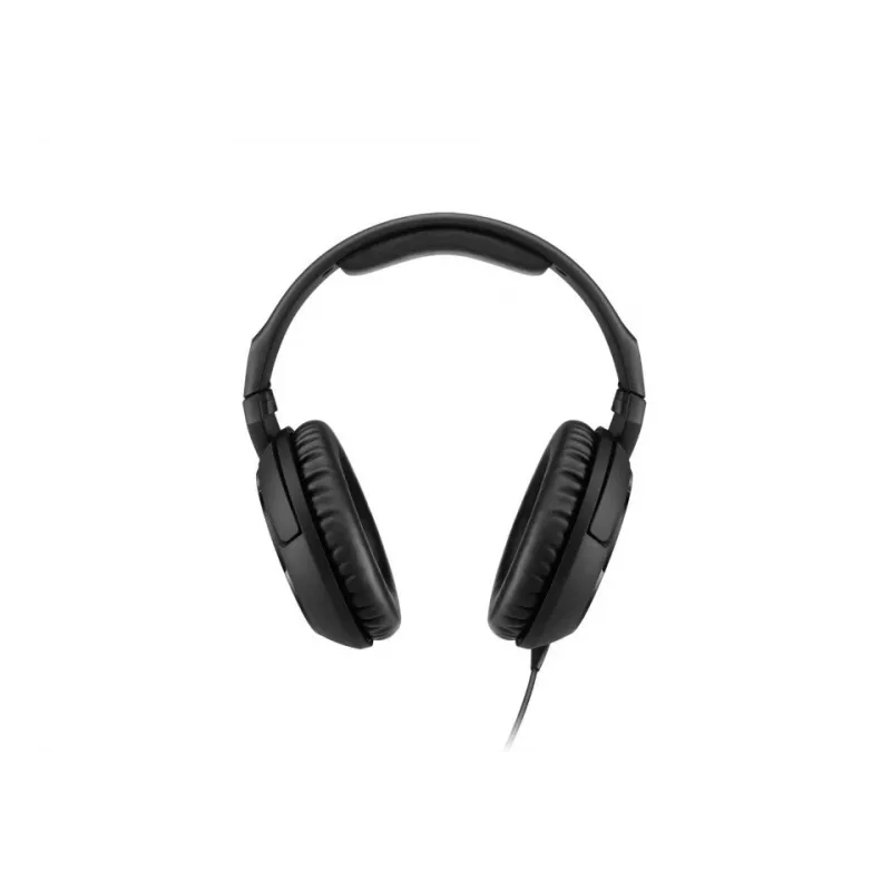 Przewodowe słuchawki studyjne Sennheiser HD 200 PRO — zamknięte, wokółuszne, 32 Ω, 20–20000 Hz, kabel 2 m, 3.5 mm, czarne