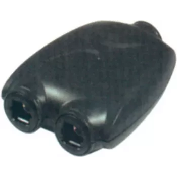 Optyczny adapter Toslink ShiverPeaks 22220753 2x – podwójny łącznik Toslink do optycznych połączeń audio