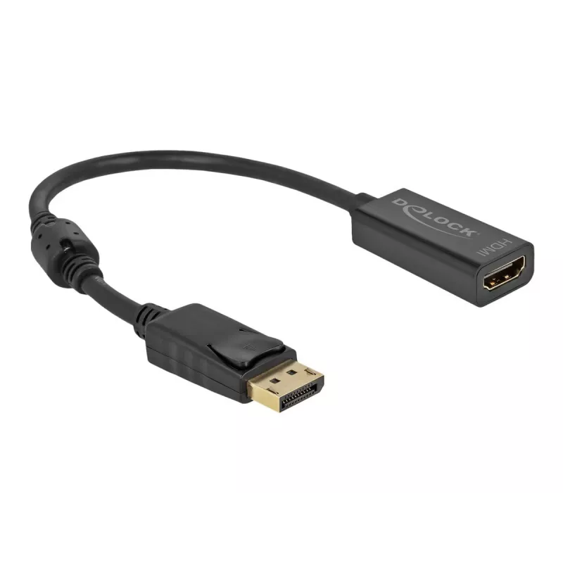 Adapter DisplayPort 1.2 męski na HDMI żeński 4K DeLOCK 63559