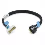 Super Micro Supermicro - kabel SATA/SAS - Mini Cool Edge IO (MCIO) x8 prosto na cienki SAS x8 prosto - 45 cm - PCIe Gen5 (CBL-MCIO-1270S4T2)
