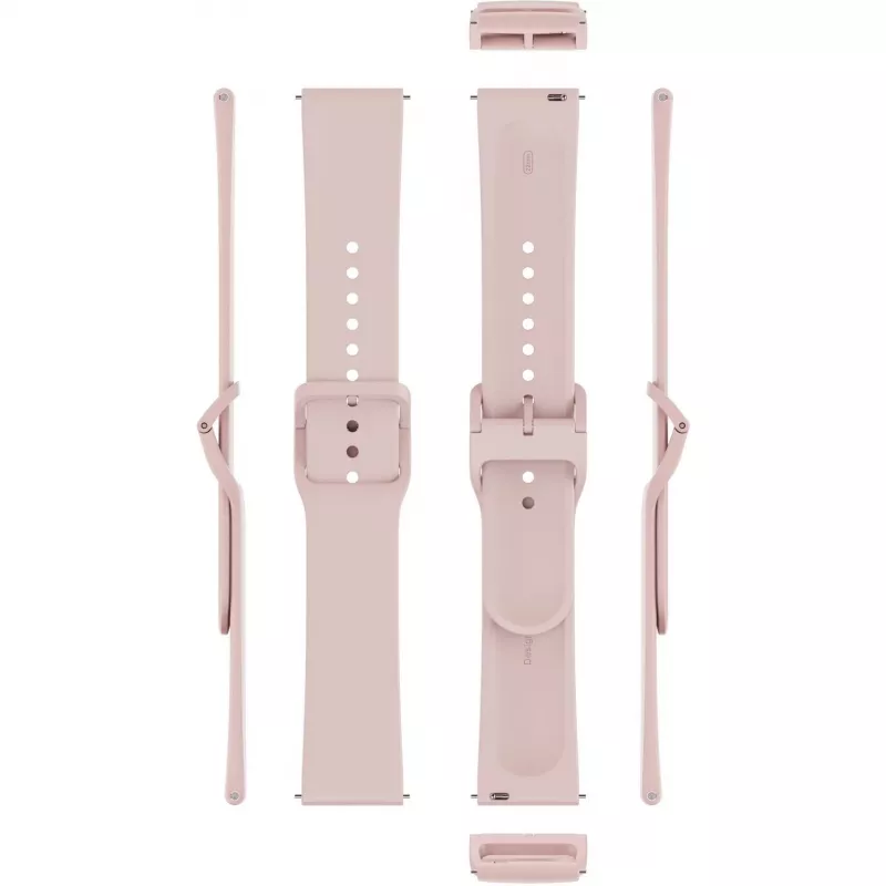 Pasek do zegarka Xiaomi BHR9469GL TPU, długość 135–205 mm, Candy Pink