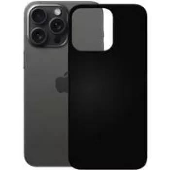 PEDEA Soft TPU etui do iPhone 15 Pro, czarny (50160977)