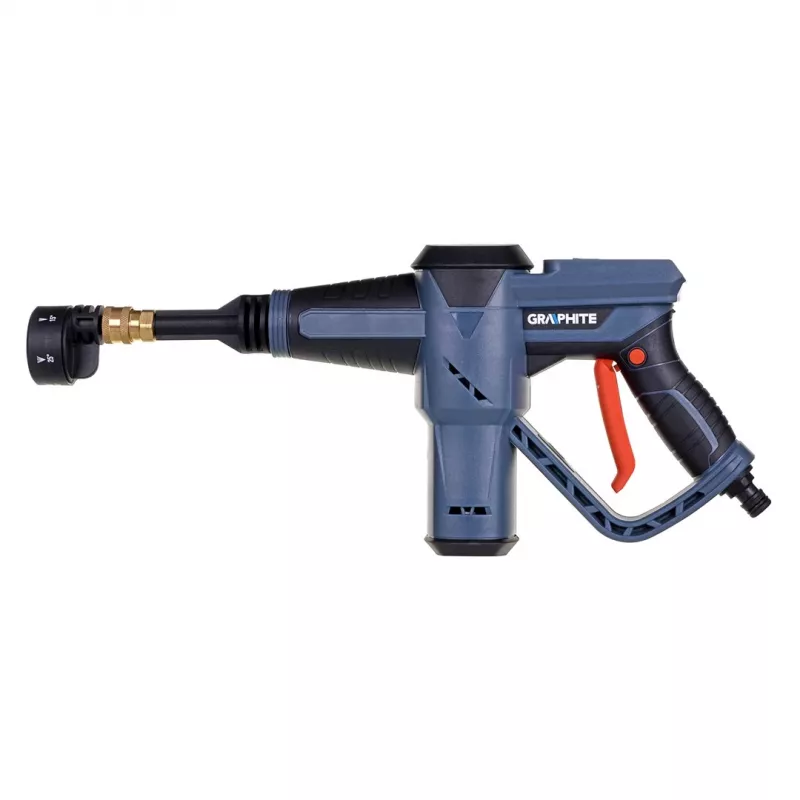 Myjka ciśnieniowa Graphite 58G083 Compact Battery 170 l/h Szara