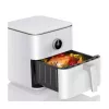 Frytkownica powietrzna Xiaomi Smart Single 6,5 L 1800 W Biała — 6,5 L, 1800 W, Wi‑Fi, LCD, misa z PTFE