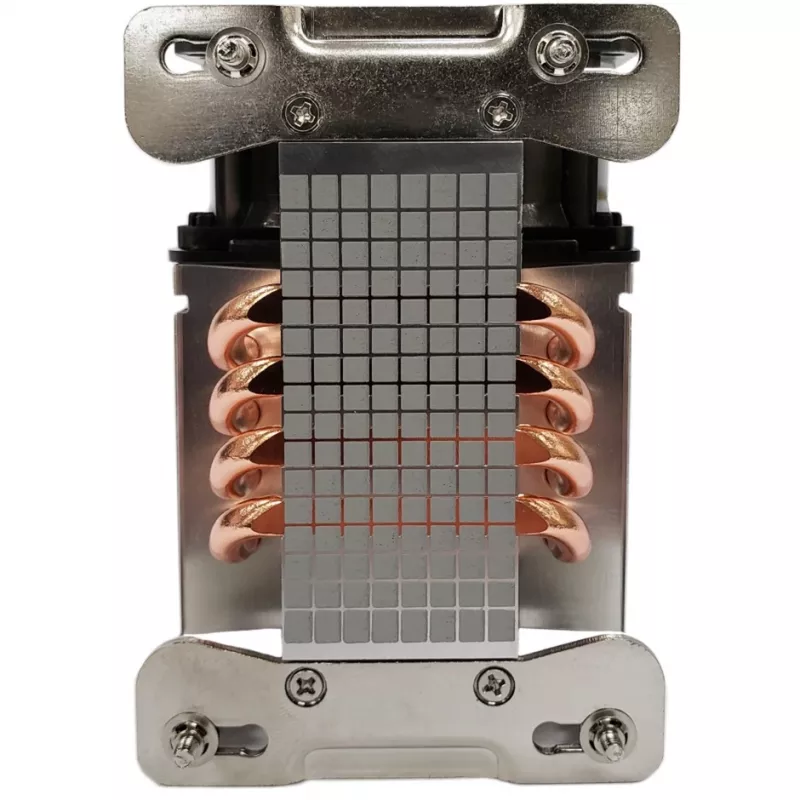 Chłodzenie procesora Inter-Tech A-35 8 cm Aluminium - Czarny (88885512)
