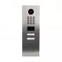 Wideodomofon DoorBird D2102KV — jednostka zewnętrzna ze stali nierdzewnej, IP65, czujnik ruchu 10 m, dioda IR, PoE (IEEE 802.3af), 10/100 Mbit/s, 131×383×49,6 mm
