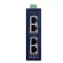 Przemysłowy 2-portowy przełącznik Gigabit Ethernet PLANET IPOE-260-12V