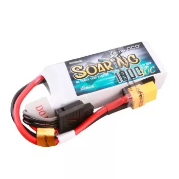Bateria Gens ace Soaring 1000mAh 11.1V 30C 3S1P Lipo Pack