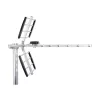 Antena kierunkowa LIBOX LB1600 16-elementowa pasywna DVB-T, UHF 470–790 MHz, VHF 174–230 MHz, zysk 18 dB, filtr LTE
