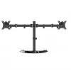 Stojak biurkowy do monitora Gembird MS-D2ST-02 (obrót, pochylenie, obrót wokół osi), 13”-32”, czarny