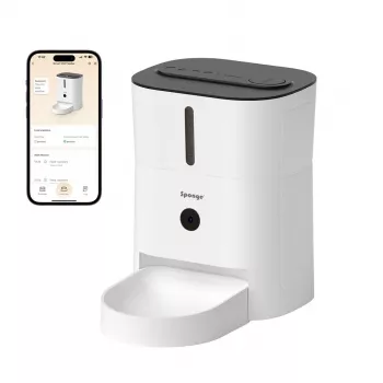 Inteligentny karmnik dla zwierząt z kamerą Sponge SPONGE Pet Feeder Smart Camera