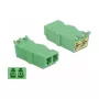 Adapter światłowodowy DeLOCK 85927 LC Duplex żeński-żeński 4 szt.